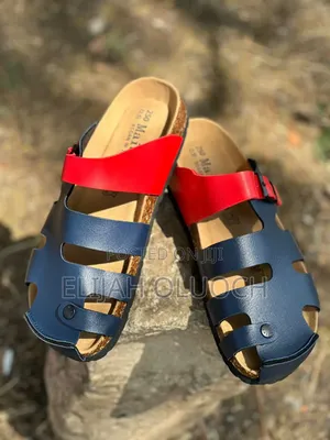 *High Quality Pure Leather (Maibulun)Cork Sandals
