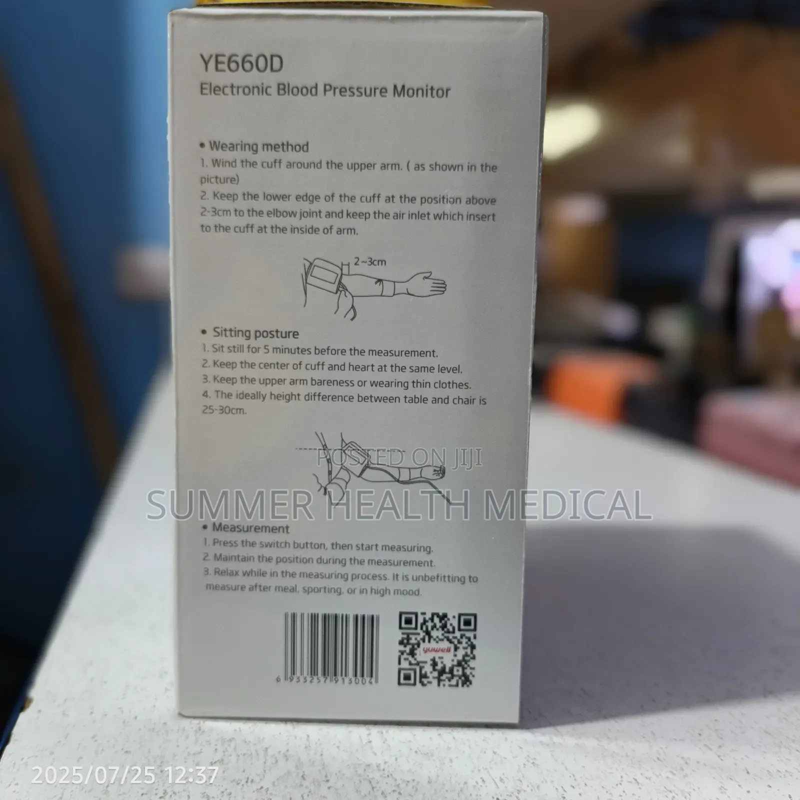 Yuwell Electronic Blood Pressure Monitor