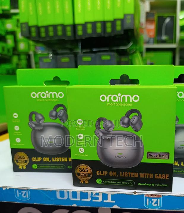 Oraimo Opensnap N Open-Ear True Wireless Bluetooth Earbuds - main view