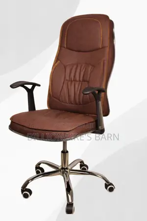 Executive Ergonomic Swivel Leather Chair
