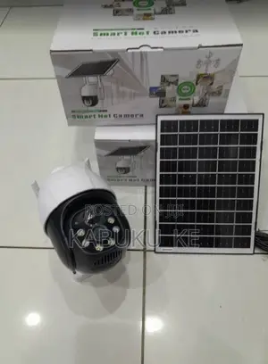 V380 4g Simcard Solar CCTV Camera PTZ Full Hd Full Color