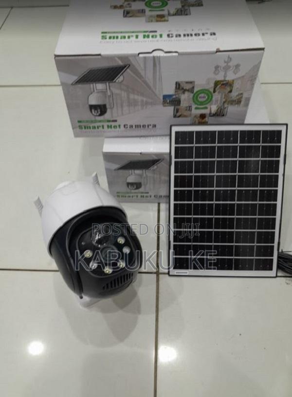 V380 4g Simcard Solar CCTV Camera PTZ Full Hd Full Color - main view