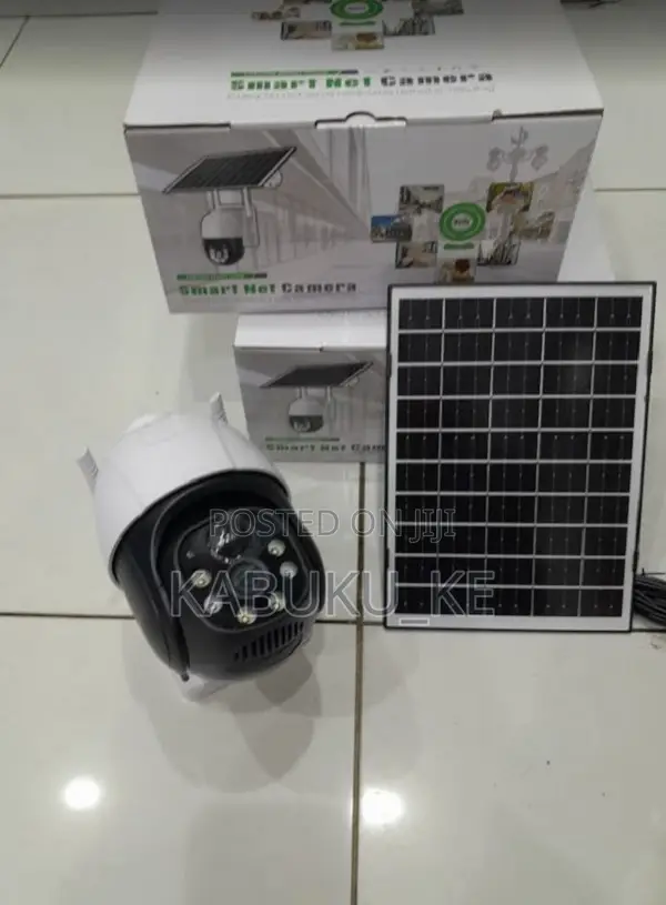 V380 4g Simcard Solar CCTV Camera PTZ Full Hd Full Color