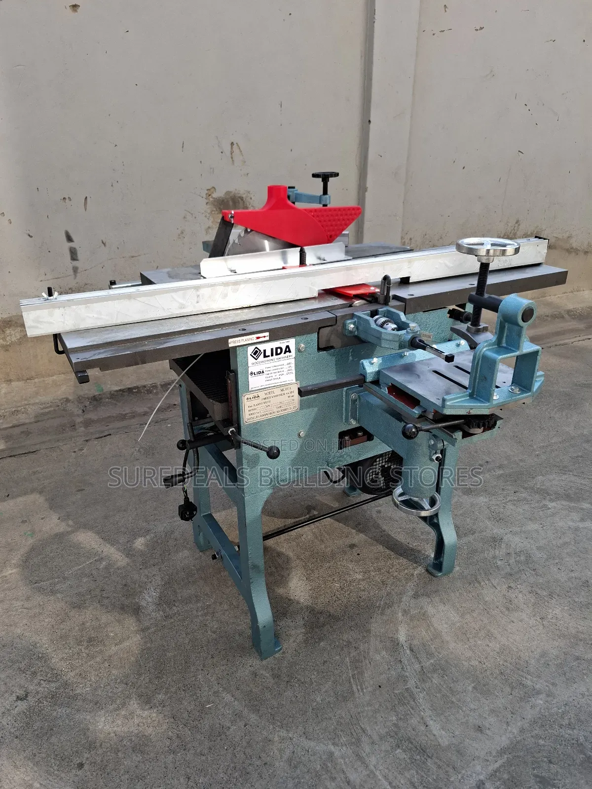Lida Multi-Use Woodworking Machine; 8 in 1 Functions