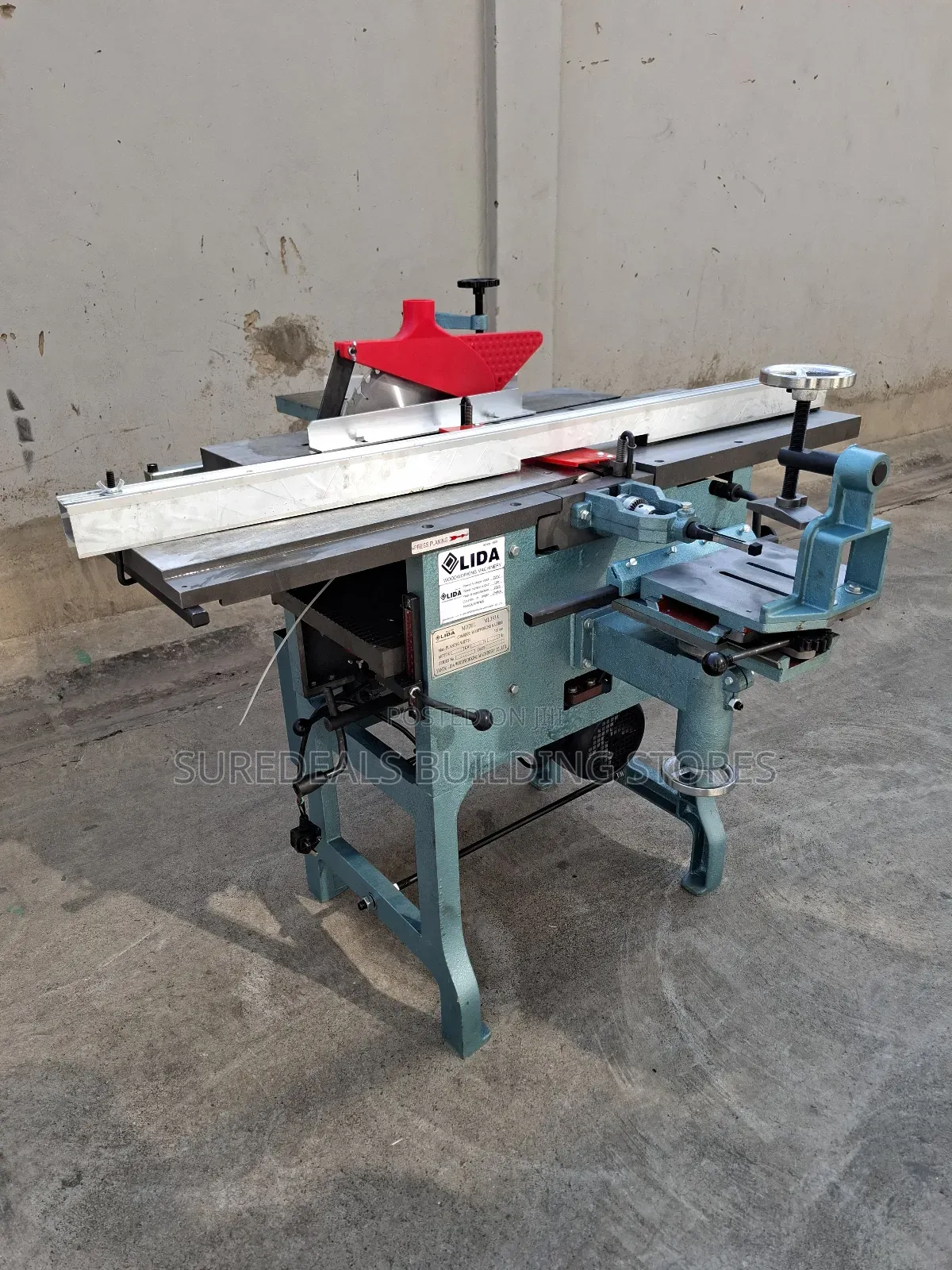 Lida Multi-Use Woodworking Machine; 8 in 1 Functions