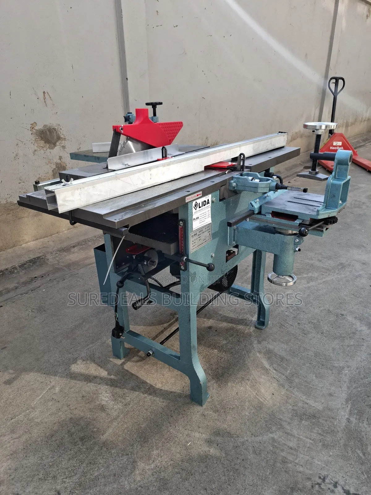 Lida Multi-Use Woodworking Machine; 8 in 1 Functions