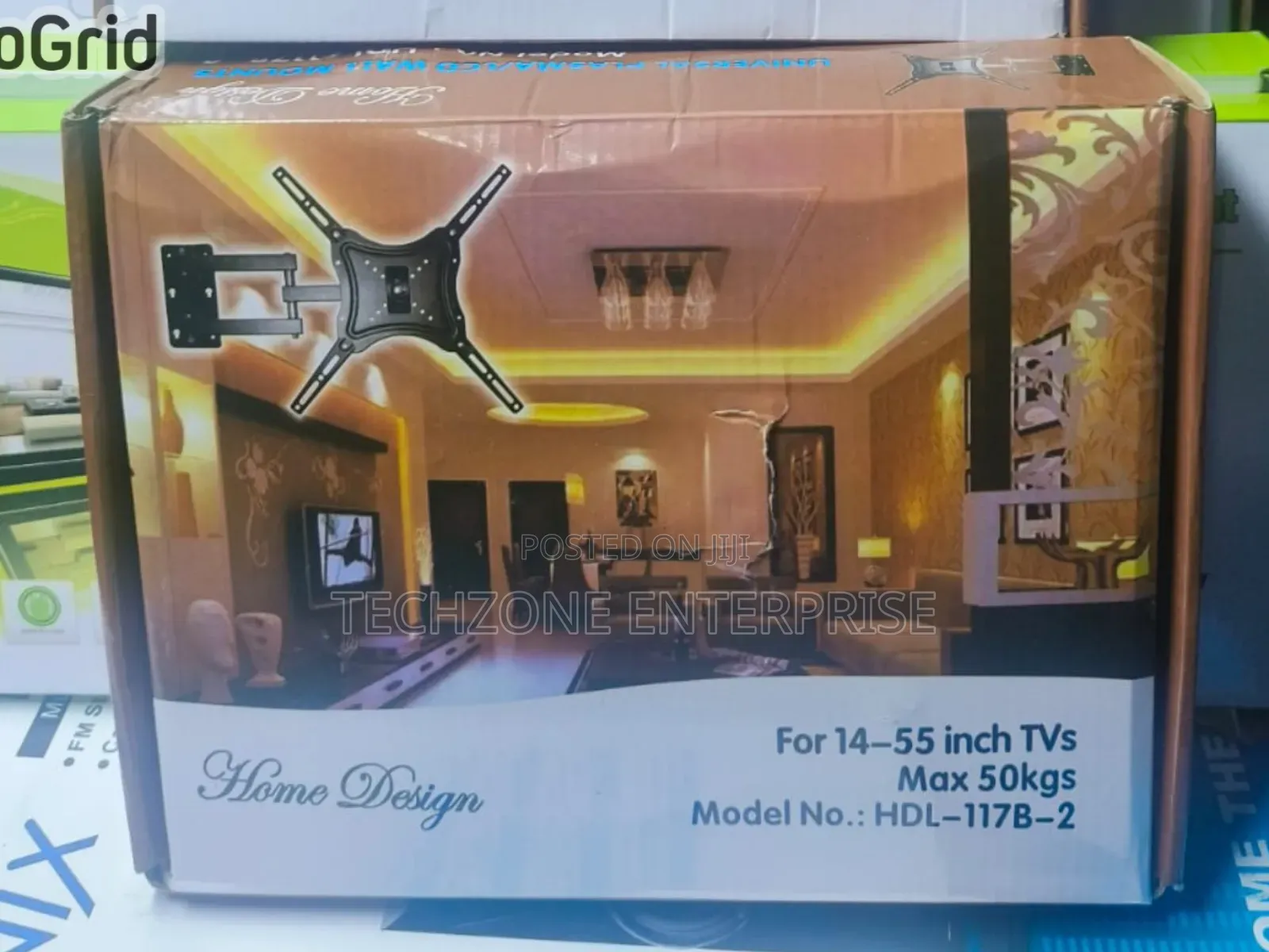 Single Arm Heavy Tv Wall Mount Bracket Swivel 14′′-55′′ 