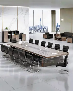 Office Table ; Wooden 4meters Conference Office Desk