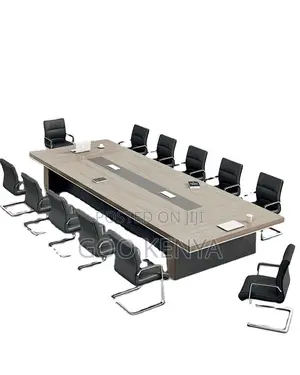 Office Table ; Wooden 4meters Conference Office Desk