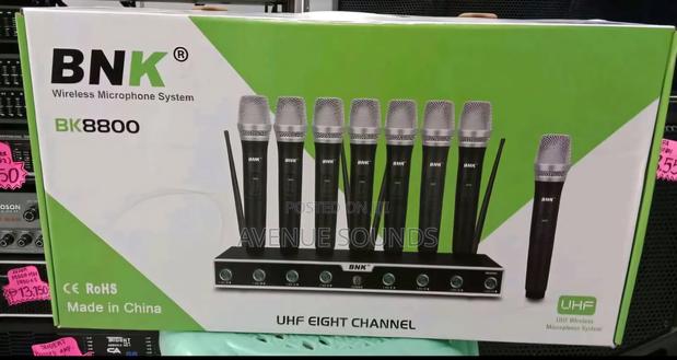 BNK Bk8800 8in1 Wireless Microphones - thumbnail 2