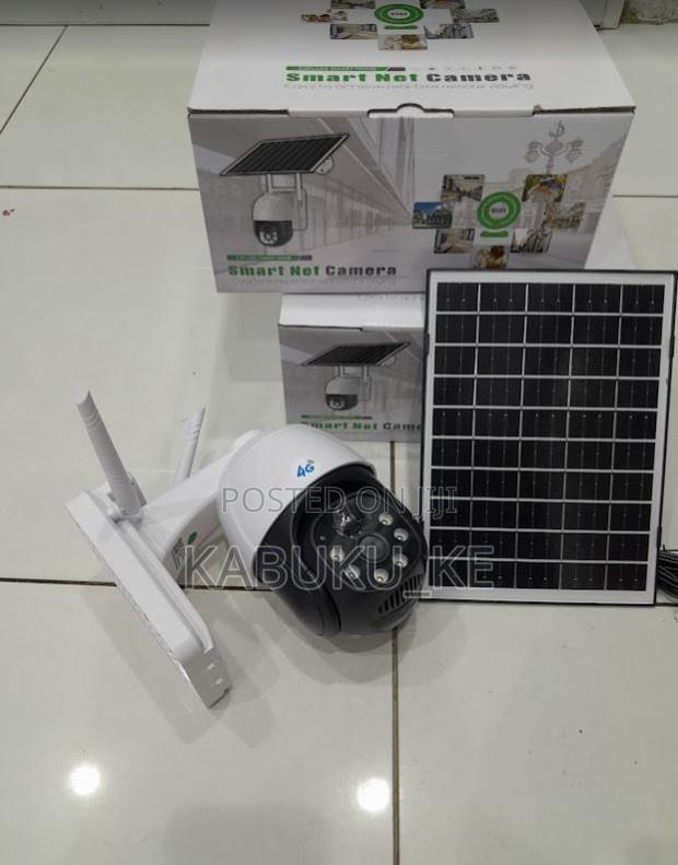 Outdoor Single Lens 4g Solar Security Camera Night Vision