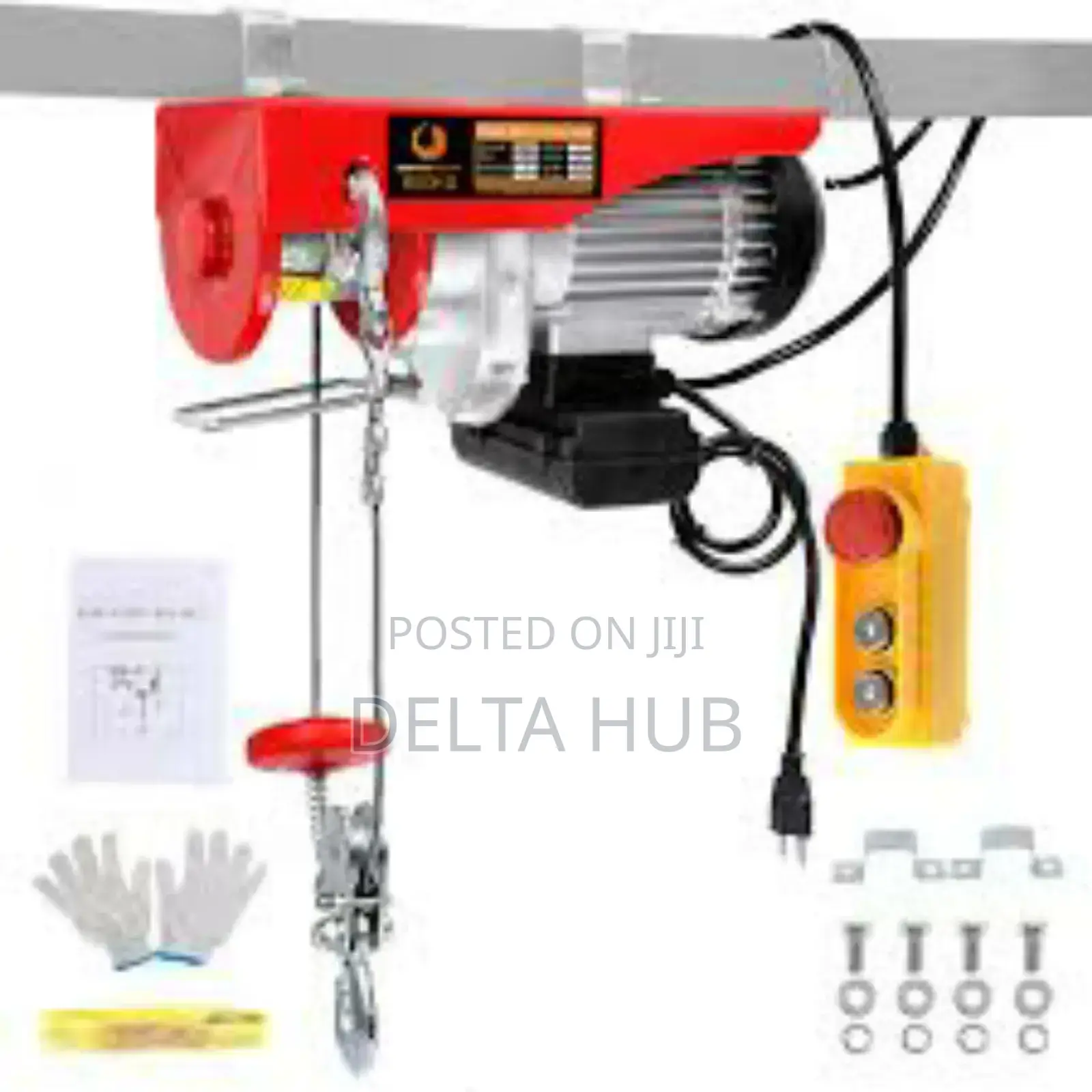 Steelmaster 1-ton Electric Wire Rope Hoist–Smooth & Silent