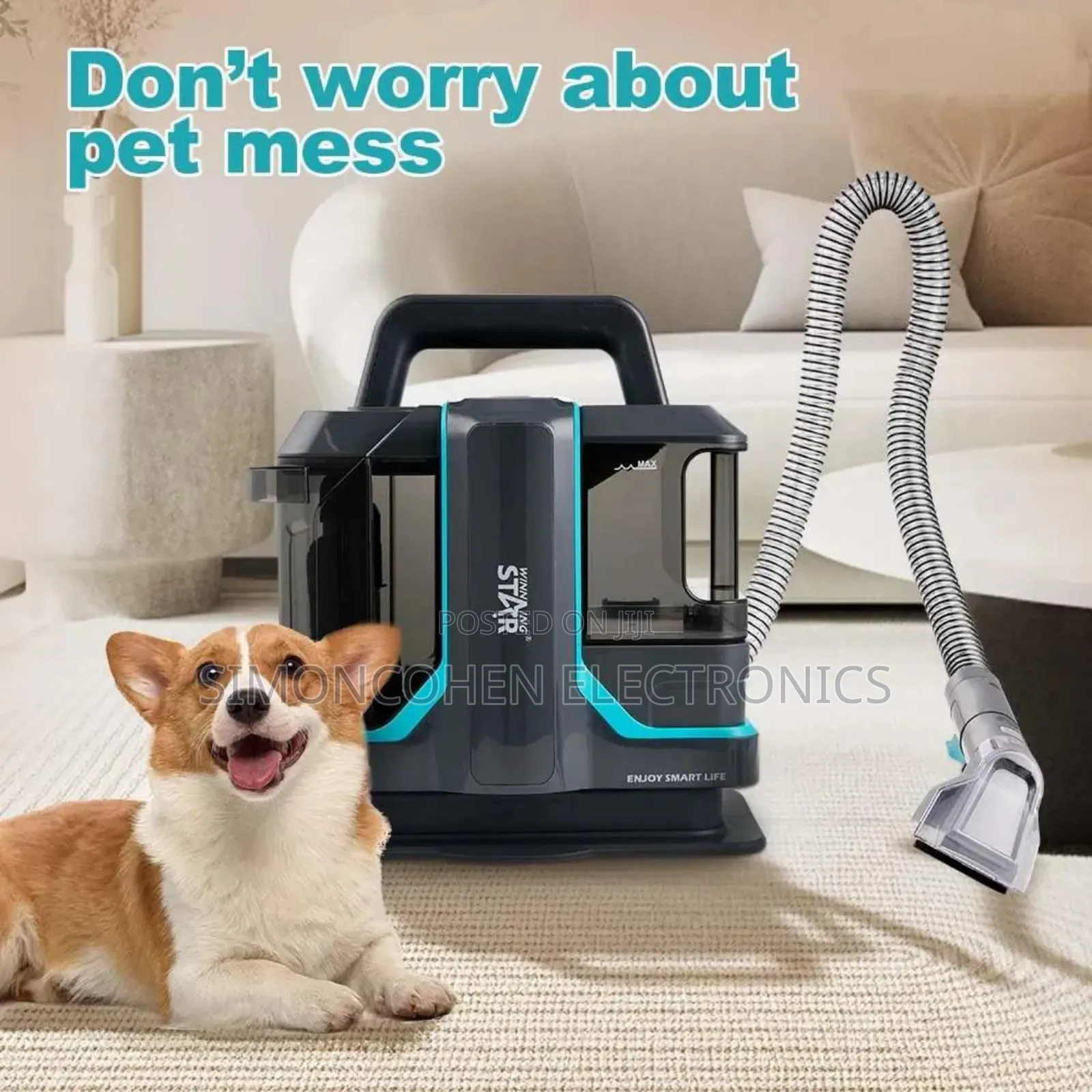 Wet and Dry Corded Portable Vacuum Cleaner