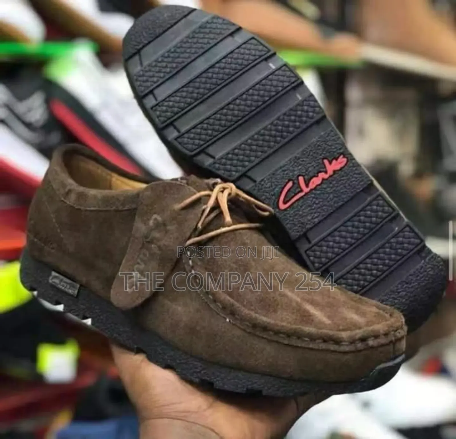 Quality Leather Clark Wallabies Sued Sneakers Shoes