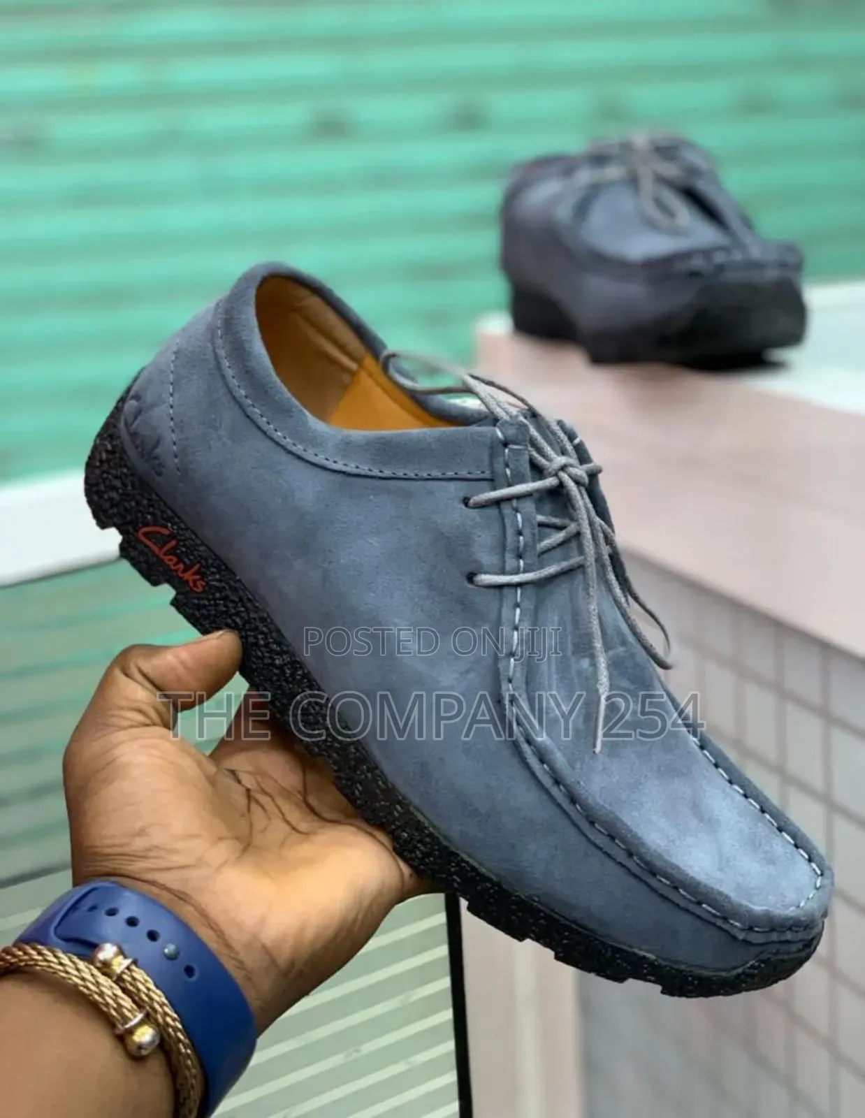 Quality Leather Clark Wallabies Sued Sneakers Shoes