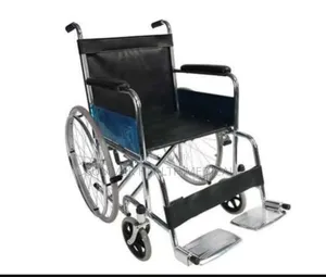 Standard Wheelchair Black With Hand and Rear Brakes