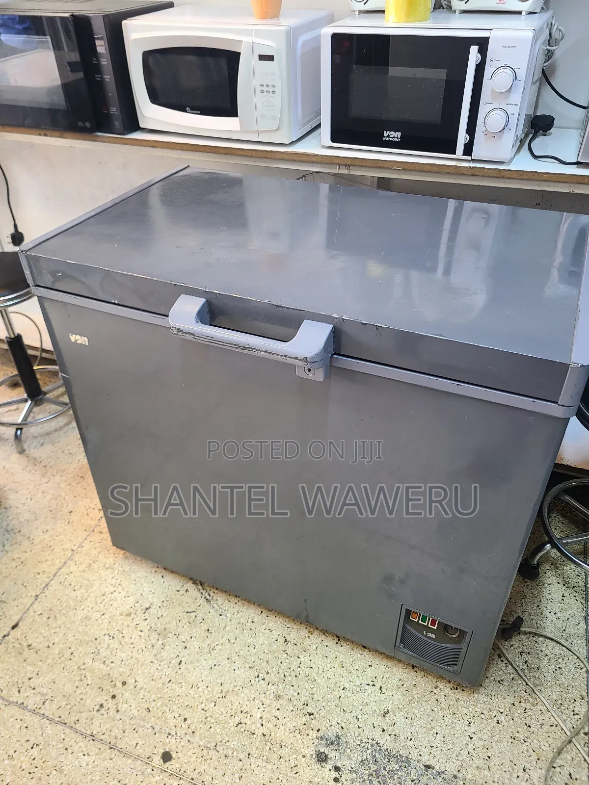 Grey Deep Freezer 200litres