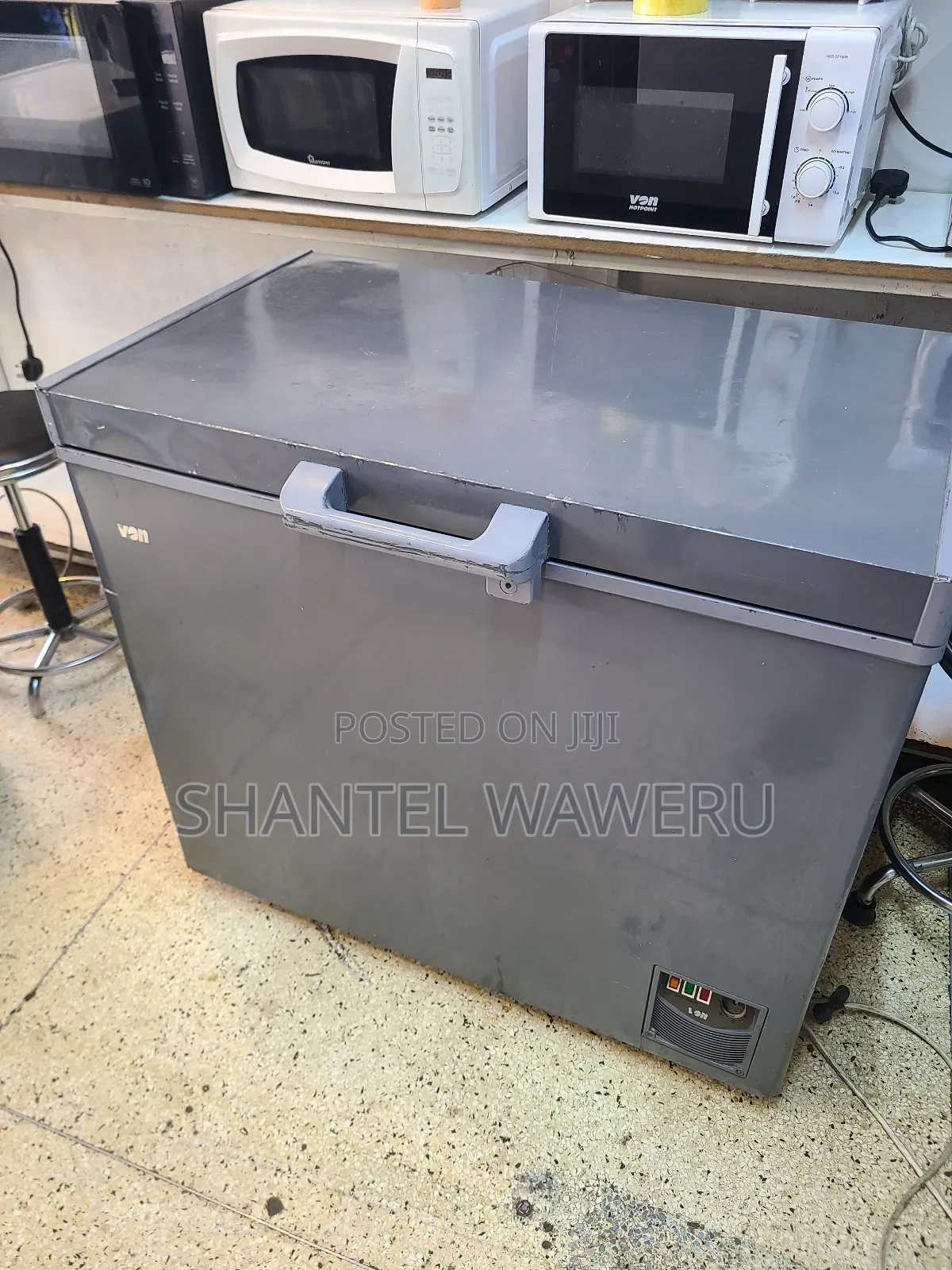 Grey Deep Freezer 200litres