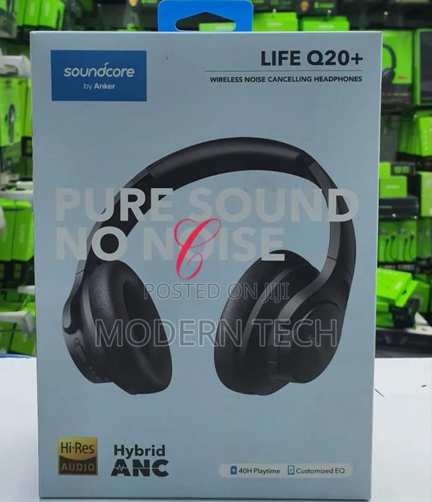 Soundcore Q20+ Wireless Hybrid Noise Cancelling Headphones