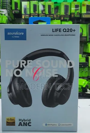Anker Soundcore Life Q20+ Active Noise Cancelling Headphones