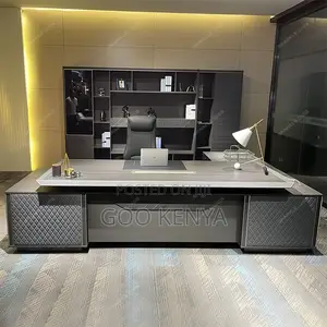 Office Desk ; 2.4meter Modern New Office Light Luxury Desk