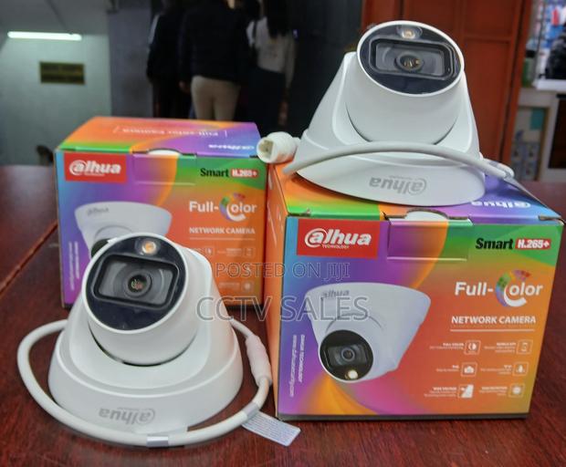 Poe Compatible Full Color Ip Dh-Ipc-Hdw1239t1-Led-S5 Camera