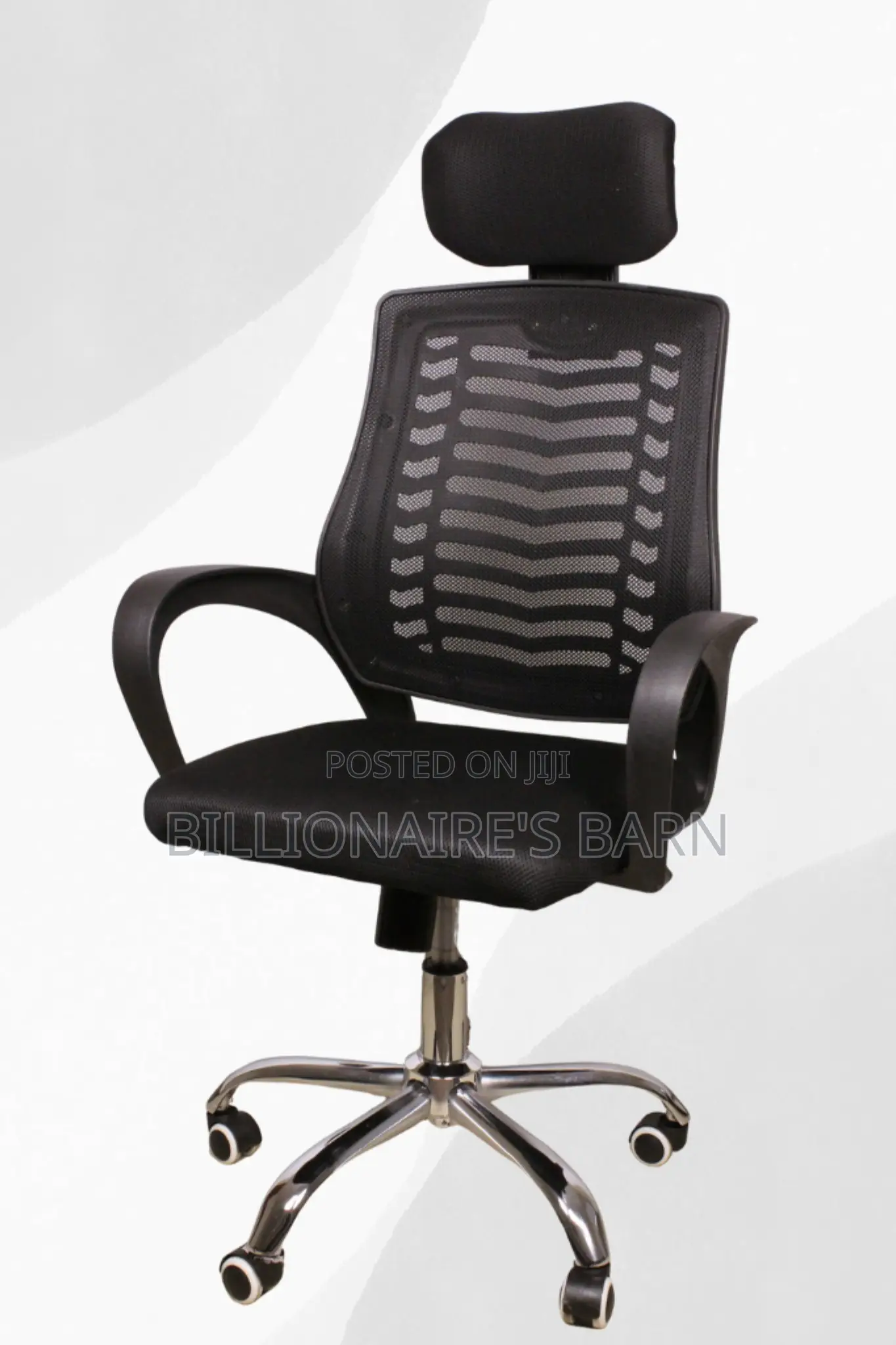 Executive Headrest Office Chair Black
