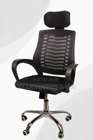 Executive Headrest Office Chair Black