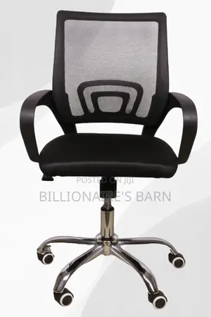 Office Chairs; Secretarial Low Azam Back Office Chair Black
