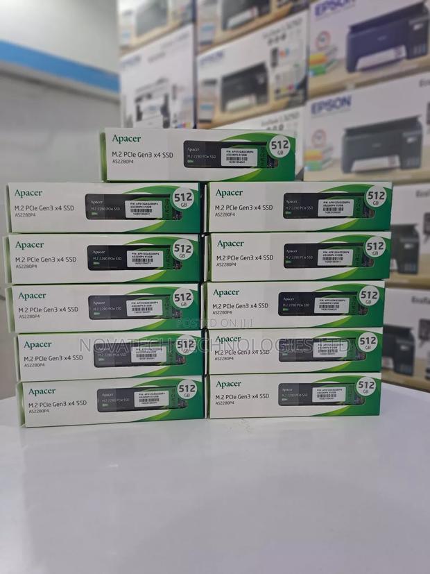Apacer 512gb M. 2 SSD - main view