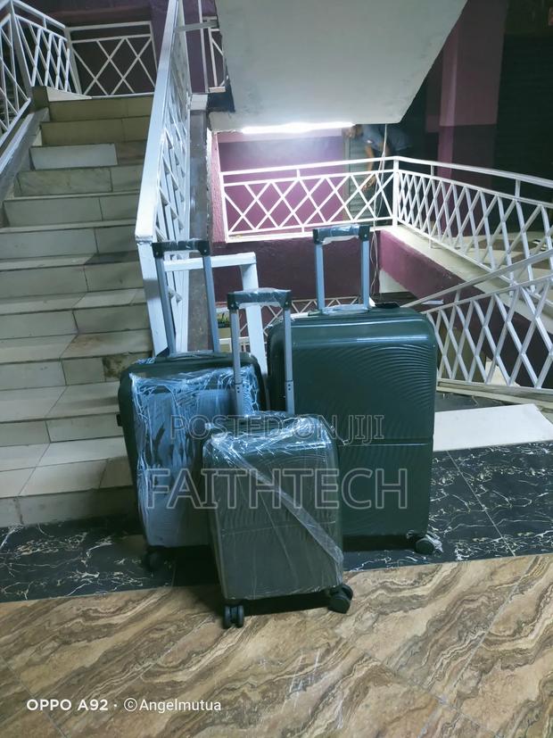 *3 in 1 Unbreakable Double Zip Suitcase - main view