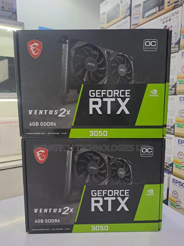 Msi Geforce RTX Ventures 2x 3050 6gb Graphic Card