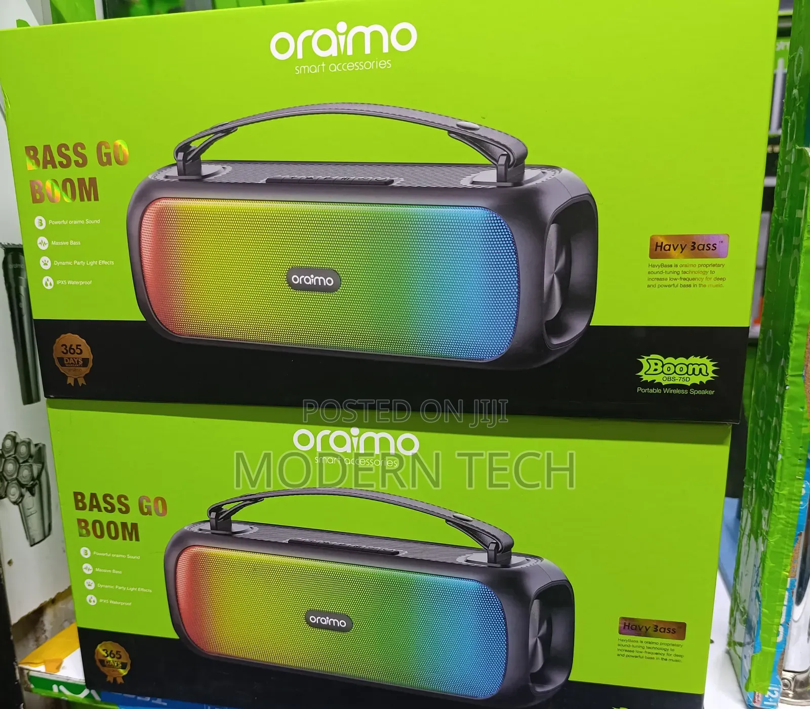 Oraimo Boom 30w Wireless Bluetooth Speaker