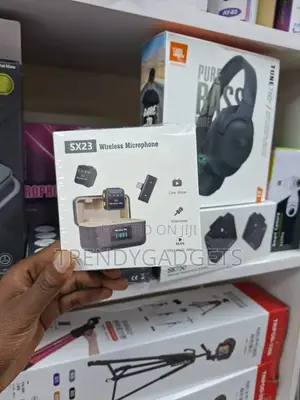 Sx23 Dual Wireless Lavalier Mics for Smartphones