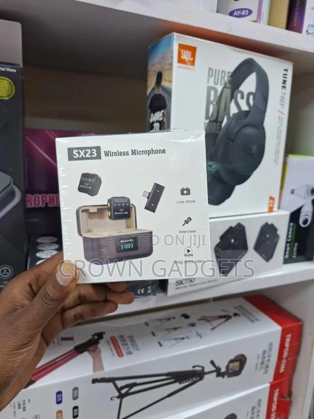 Sx23 Dual Wireless Lavalier Mics for Smartphones