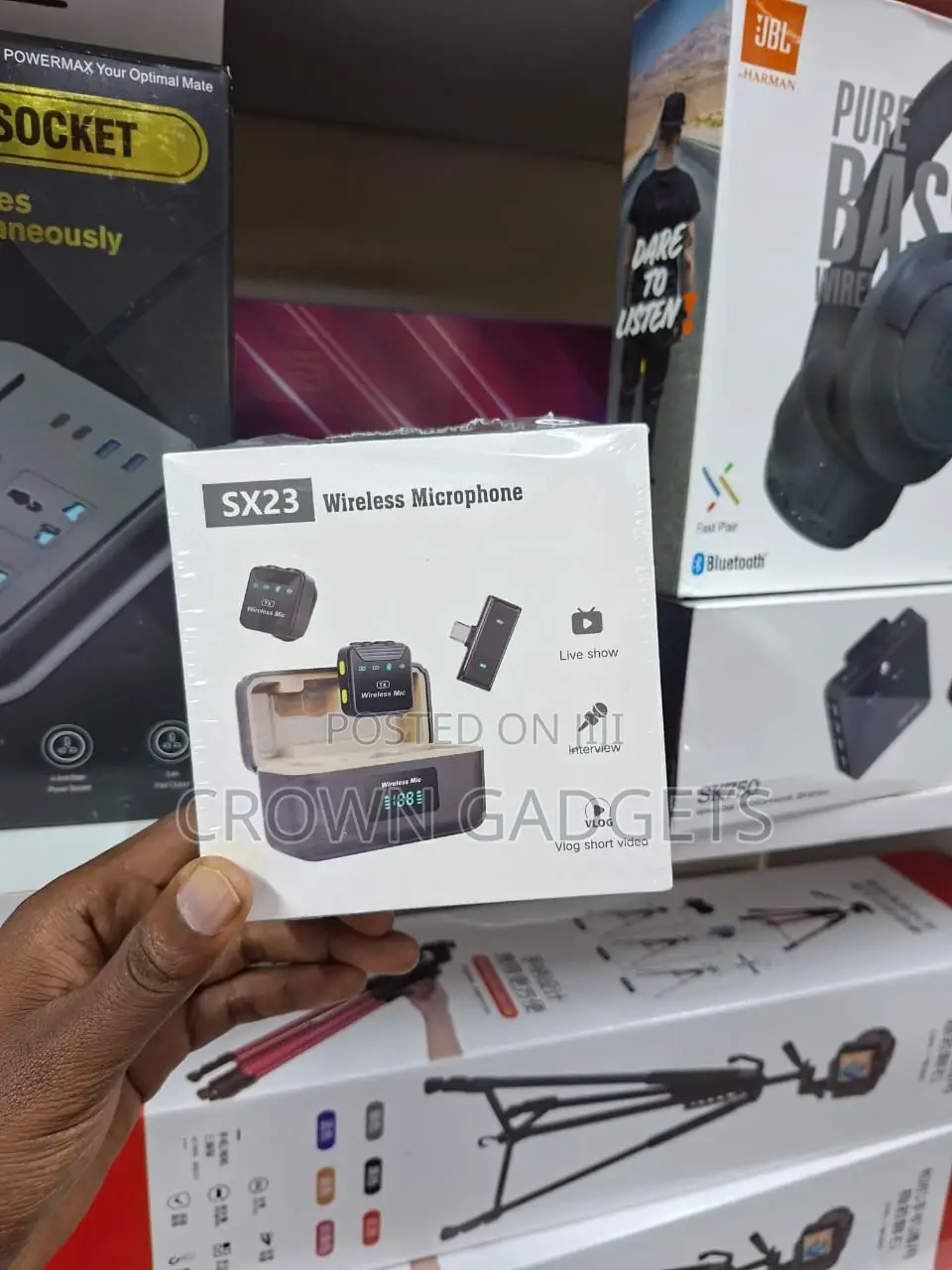 Sx23 Wireless Microphones for Tiktok Interviews