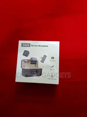 Sx23 Compact Wireless Mic Set for Content Creators