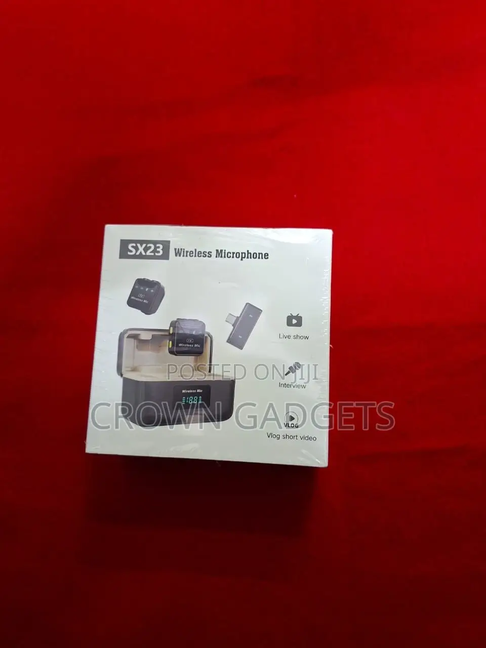 Sx23 Compact Wireless Mic Set for Content Creators