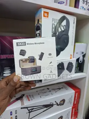 Sx23 Compact Wireless Mic Set for Content Creators