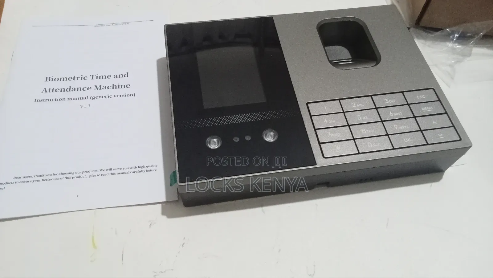 Face Recognition Time And Work Attendance Machine