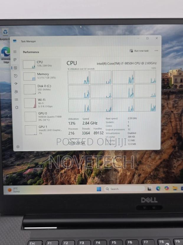 Laptop Dell Precision 5540 32GB Intel Core I7 SSD 512GB - thumbnail 4