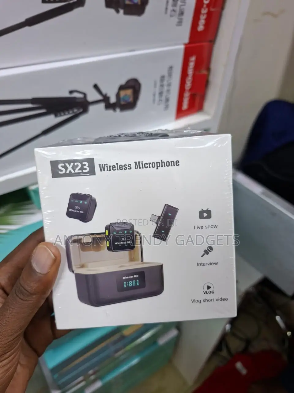 Sx23 Clip-on Wireless Microphones With Clear Audio