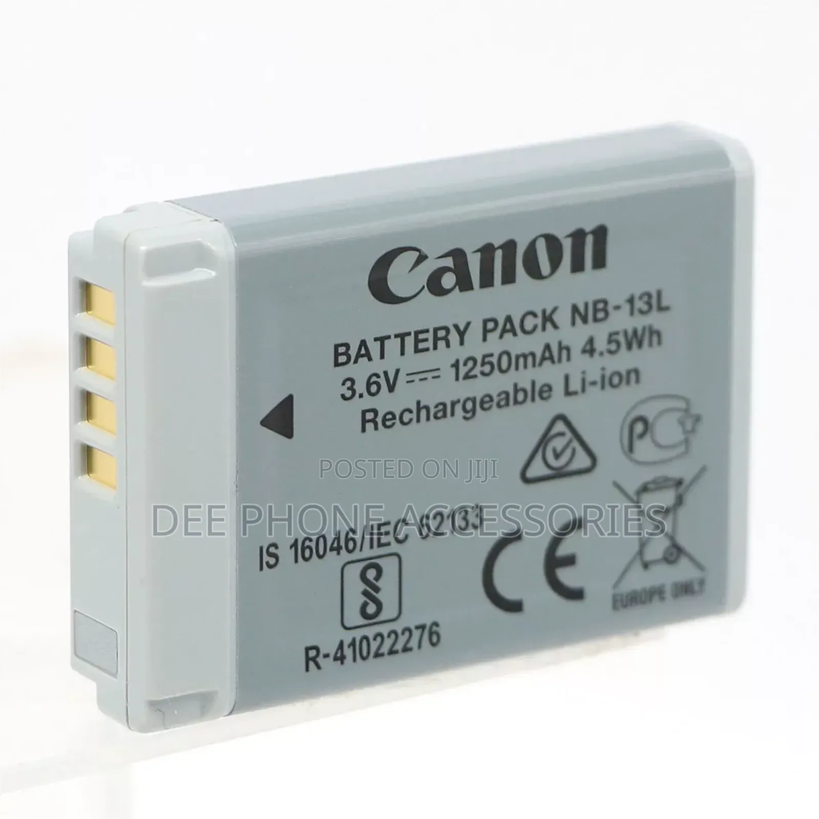 Canon Nb 13l Rechargeable Camera Battery