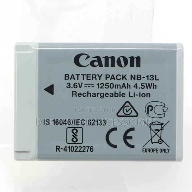 Canon Nb 13l Rechargeable Camera Battery - thumbnail 3