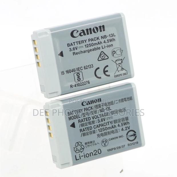 Canon Nb 13l Rechargeable Camera Battery - thumbnail 2