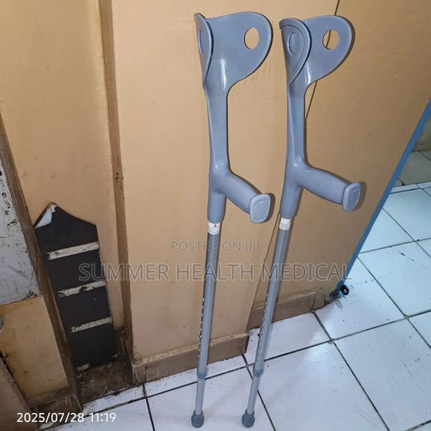 Elbow Crutches Open Cuffed-Pair - thumbnail 5