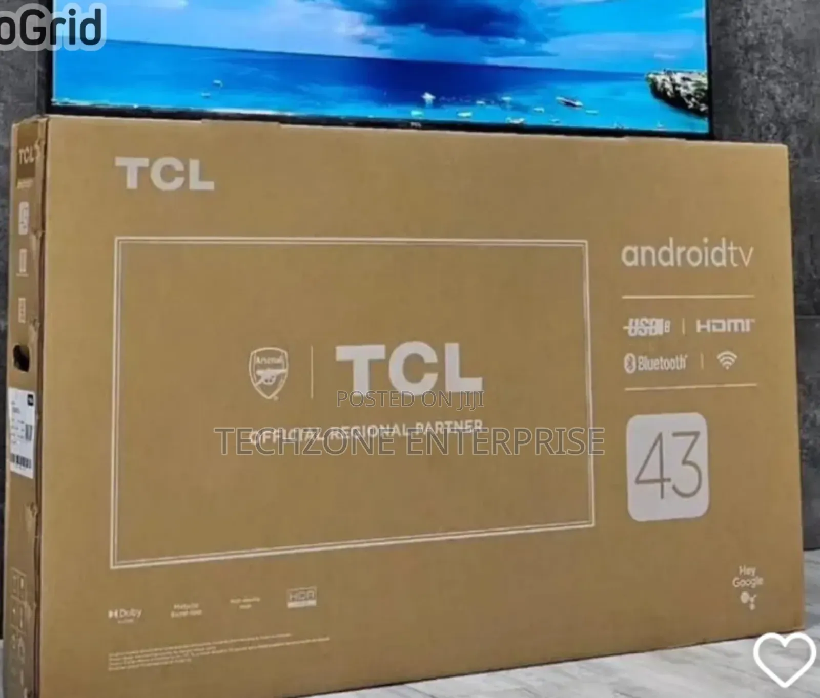 TCL S5400 43 Inch FHD Android Tv Multiple Ports 