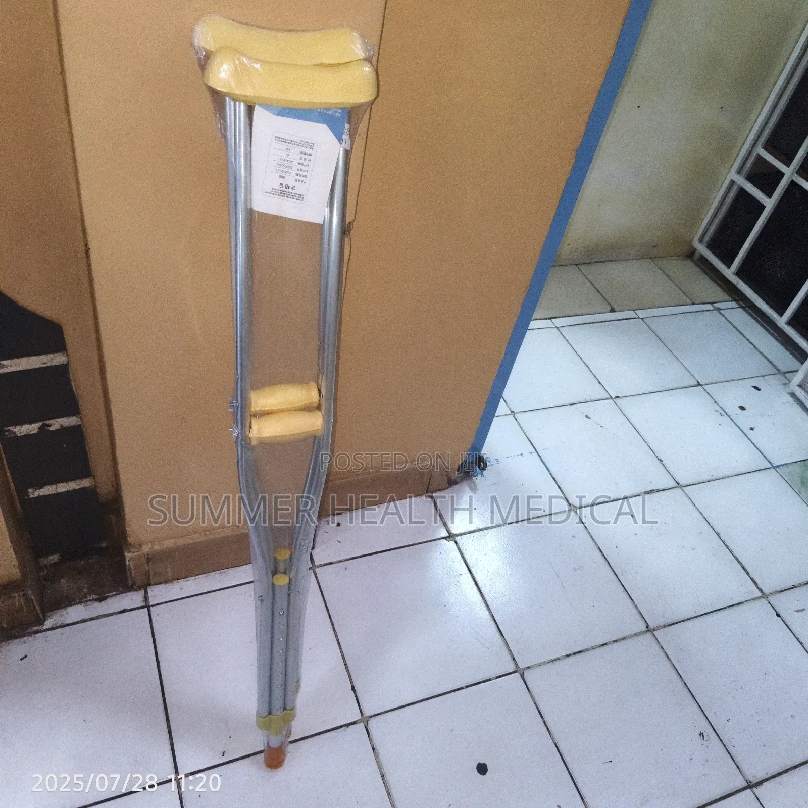 Under Arm Crutches/Auxillary Crutches-Pair