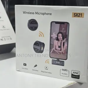 Sx21 Wireless Mics With Noise Reduction – Dual Set