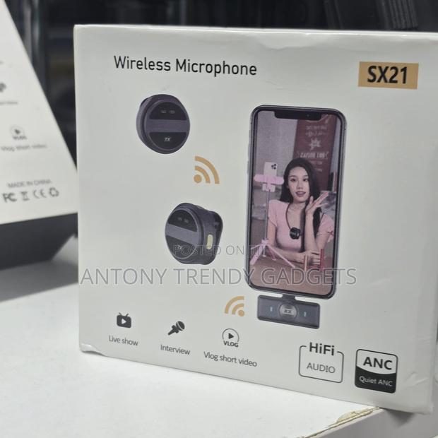 Sx21 Wireless Mics With Noise Reduction – Dual Set - thumbnail 2